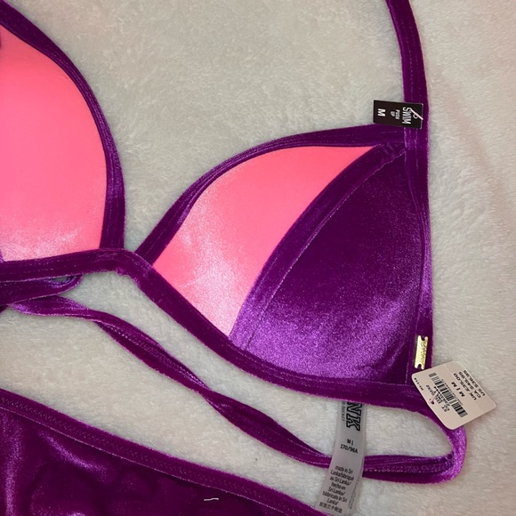 Victoria’s Secret Pink Velvet Bikini - Picture 3 of 6
